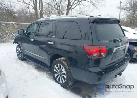 2022 Toyota Sequoia Limited z USA, uszkodzony, nr VIN 5TDFY5B1XNS189122